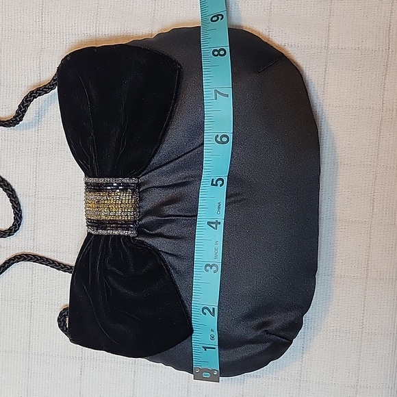 Avon, Black Beaded Fantasy Evening Bag - Picture 5 of 8